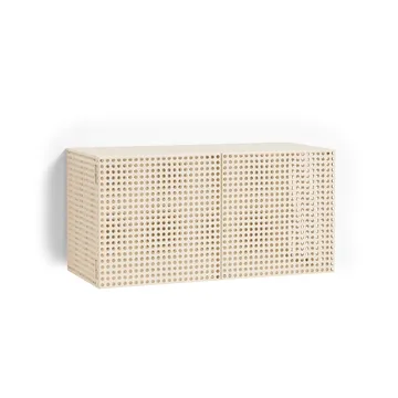 Armario de pared Perforated Cabinet smalll - Eggshell - HAY