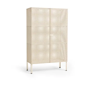 Armario Perforated Cabinet large - Eggshell - HAY