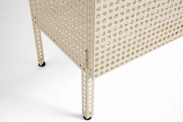 Armario Perforated Cabinet large - Eggshell - HAY
