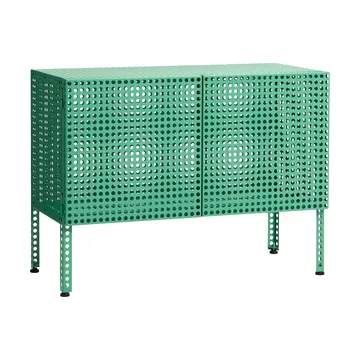 Armario Perforated Cabinet small - Soft jade - HAY