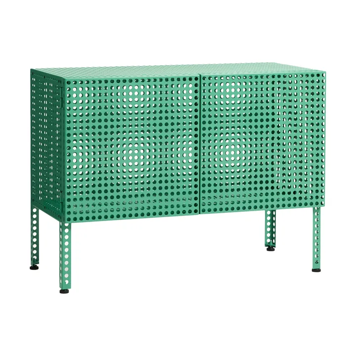 Armario Perforated Cabinet small - Soft jade - HAY