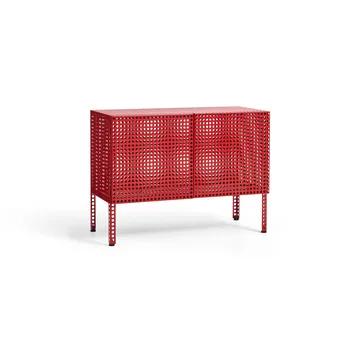 Armario Perforated Cabinet small - Wine red - HAY