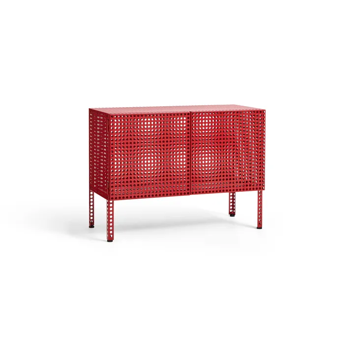 Armario Perforated Cabinet small - Wine red - HAY