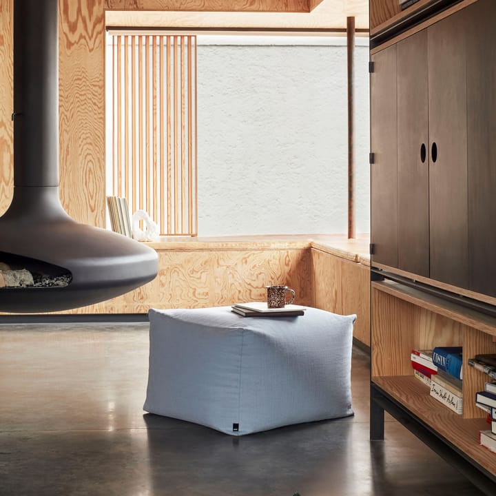 Asiento puff Pouf 59x59 cm, Soft blue HAY