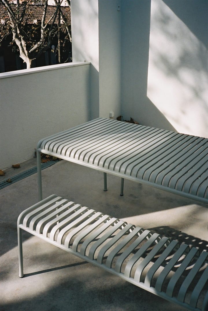 Banco 120x42 cm Palissade  , Sky grey HAY