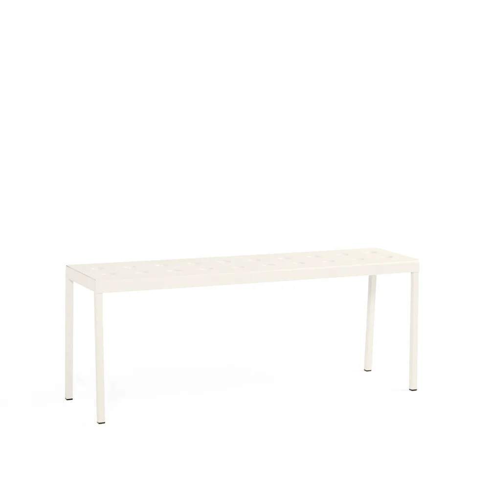 Banco Balcony, chalk beige, 119,5 cm HAY