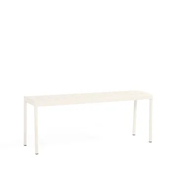 Banco Balcony - chalk beige, 119,5 cm - HAY