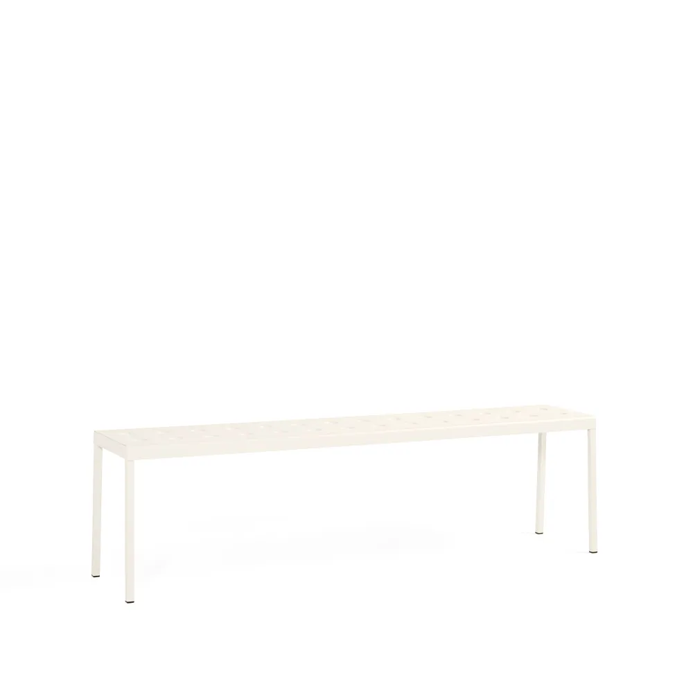 Banco Balcony, chalk beige, 165,5 HAY