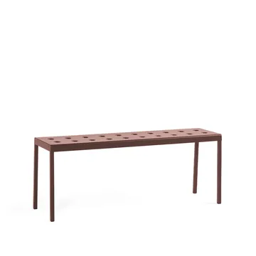 Banco Balcony - iron red, 119,5 cm - HAY