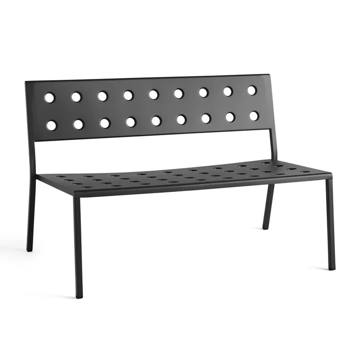 Banco Balcony Lounge 113,5×69 cm - Antracita - HAY