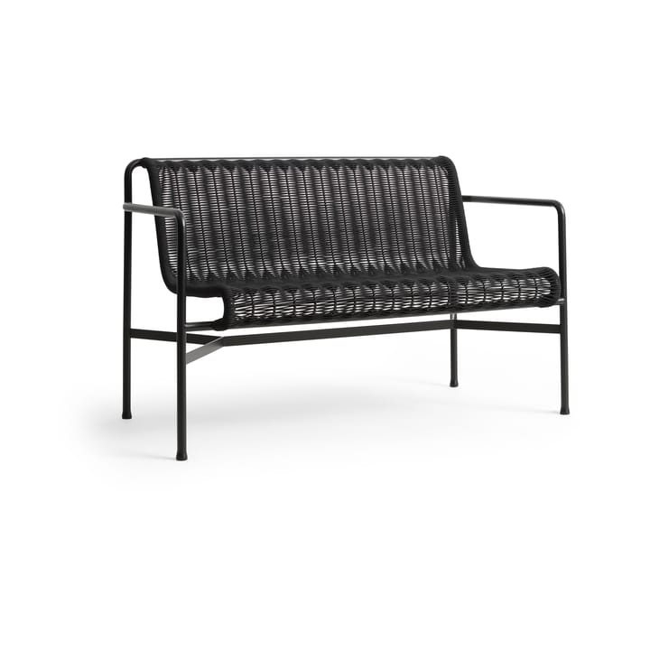 Banco con reposabrazos Palissade Cord Dining   - Anthracite - HAY