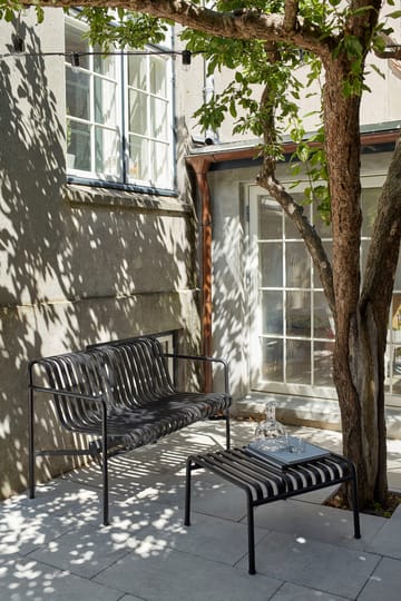Banco con reposabrazos Palissade Dining   - Anthracite - HAY