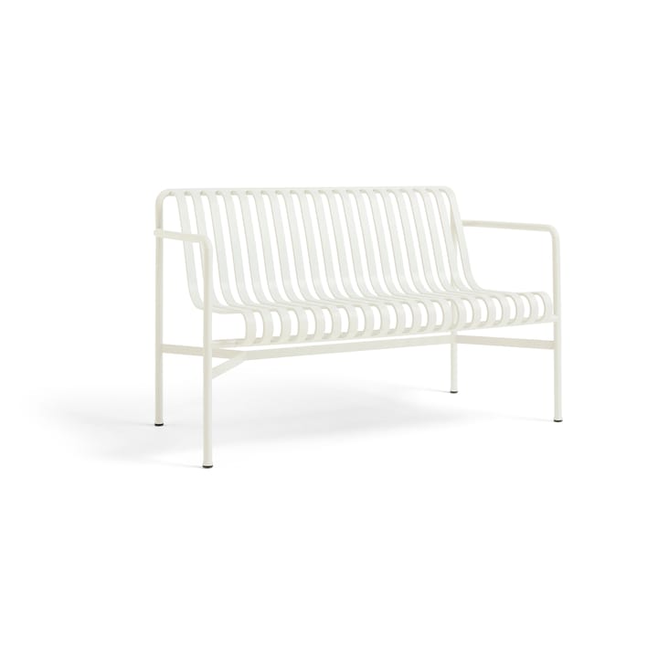 Banco con reposabrazos Palissade Dining   - Cream white - HAY