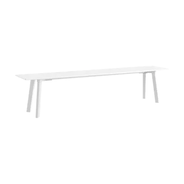 Banco CPH215 Deux 2.0, 200 cm - Pearl white-haya lacada - HAY