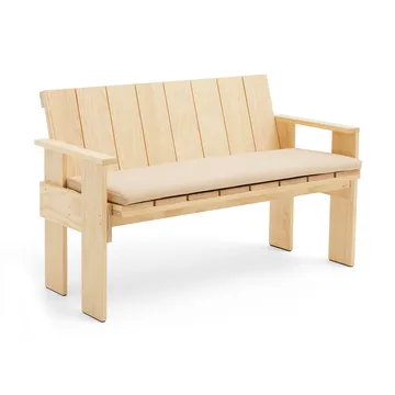 Banco Crate Dining Bench de pino lacado - Transparente - HAY
