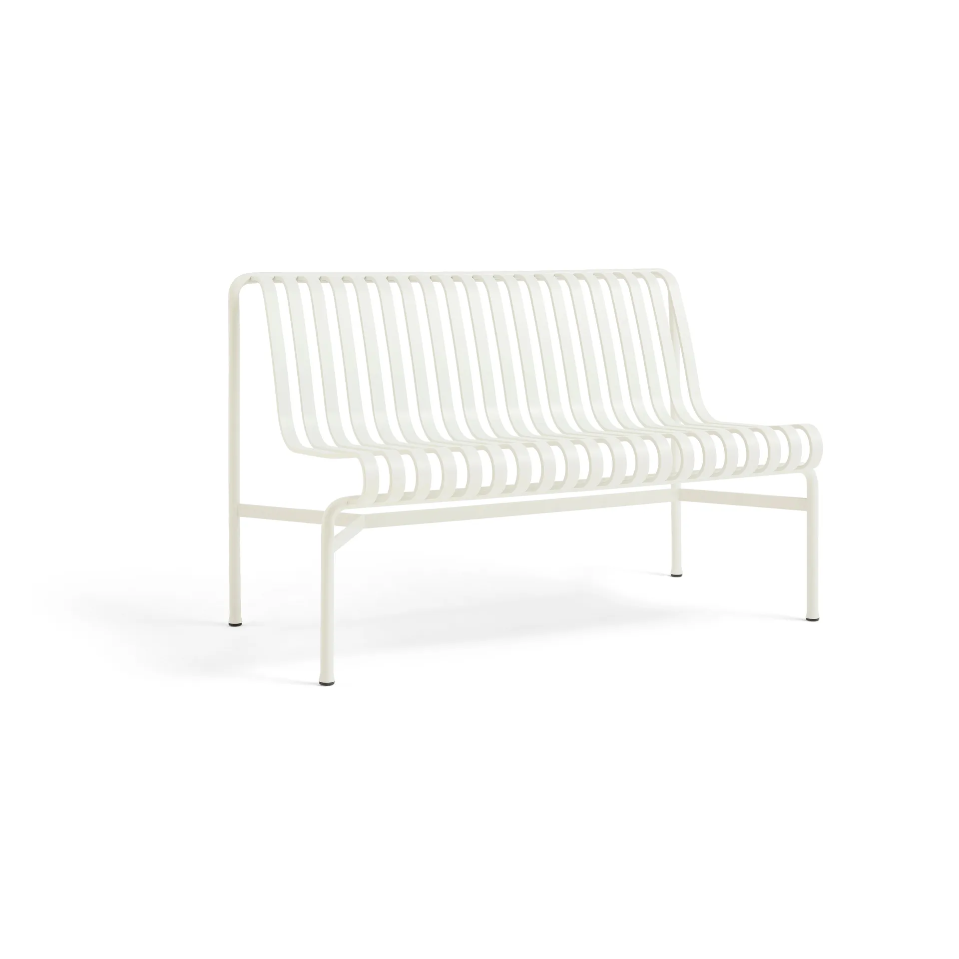 Banco sin reposabrazos Palissade Dining, Cream white HAY
