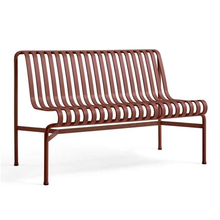 Banco sin reposabrazos Palissade Dining   - Iron red - HAY