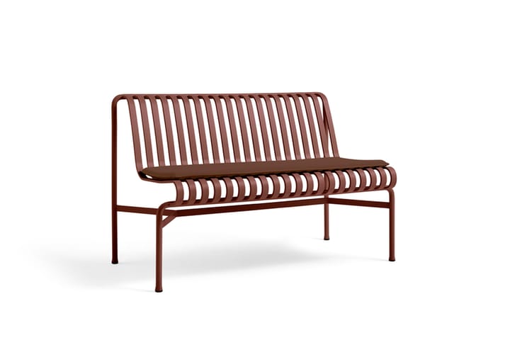 Banco sin reposabrazos Palissade Dining  , Iron red HAY