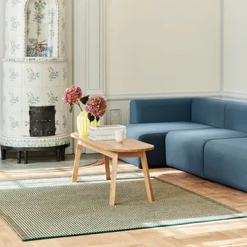 Banco Triangle Leg - roble lacado al agua, 150 cm - HAY