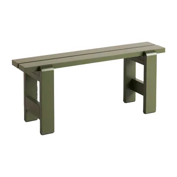 Banco Weekday 111x23 cm en pino lacado - Oliva - HAY