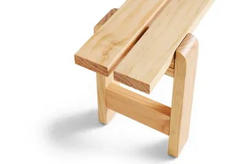 Banco Weekday 140x23 cm en pino lacado - Natural - HAY