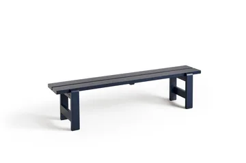 Banco Weekday 190x32 cm en pino lacado - Oliva - HAY