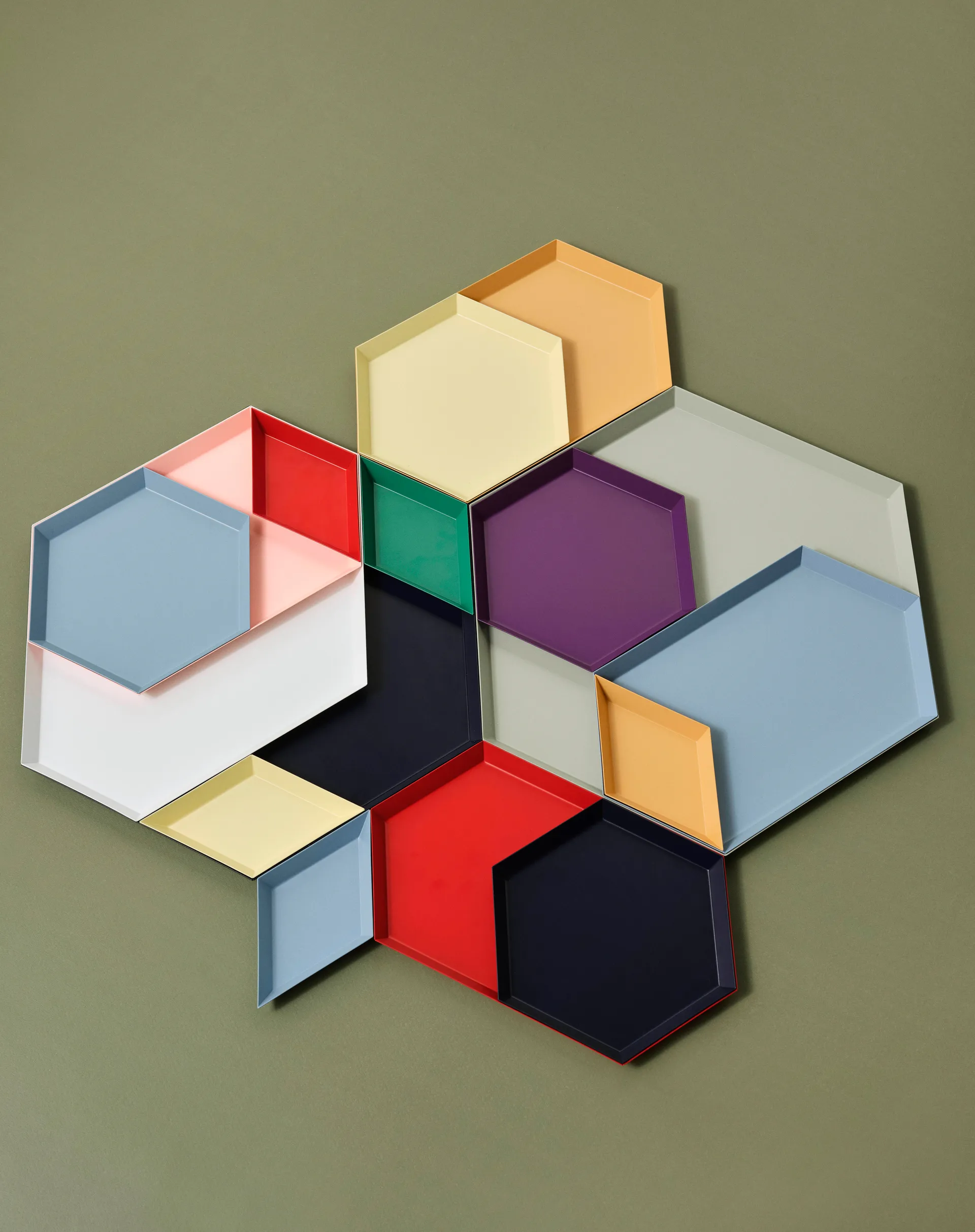 Bandeja Kaleido M, Dusty blue HAY