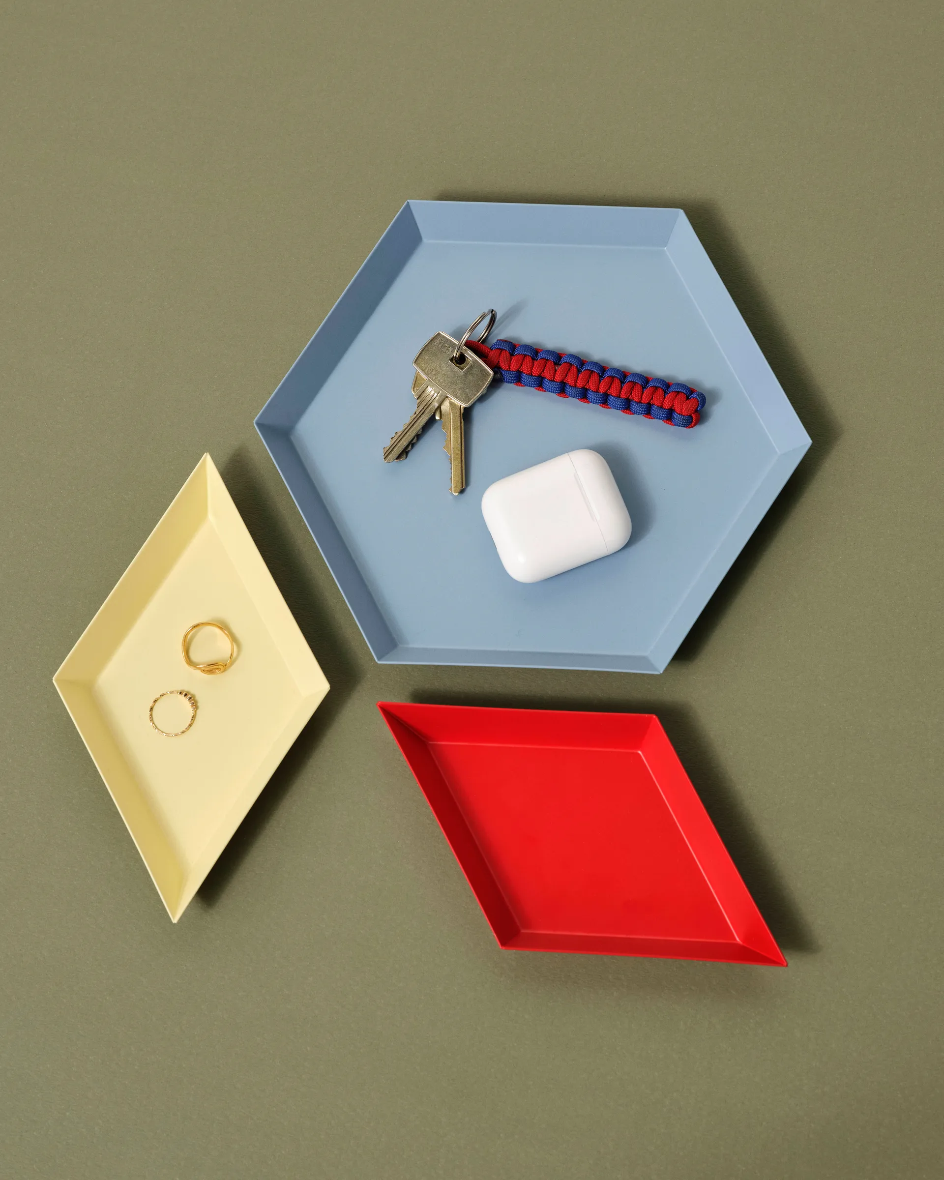 Bandeja Kaleido S, Dusty blue HAY