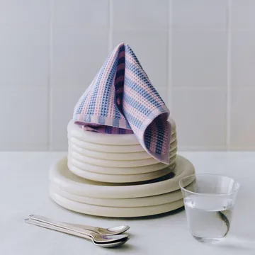 Bayeta Canteen 31 x 31 cm, 2-pack - Sky blue-pink mix - HAY