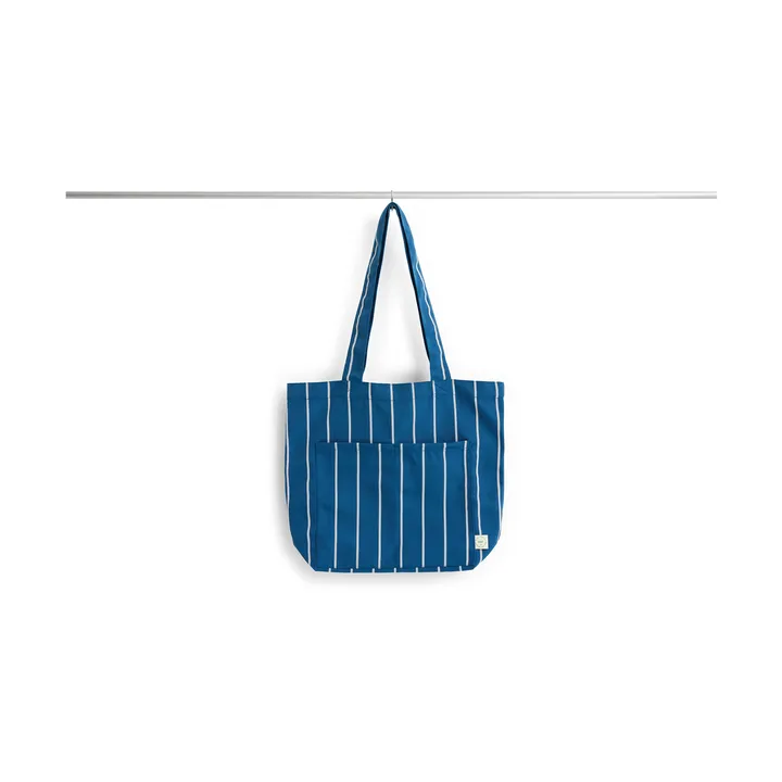 Bolsa de tela Outdoor Market - Blue-beige, medium - HAY