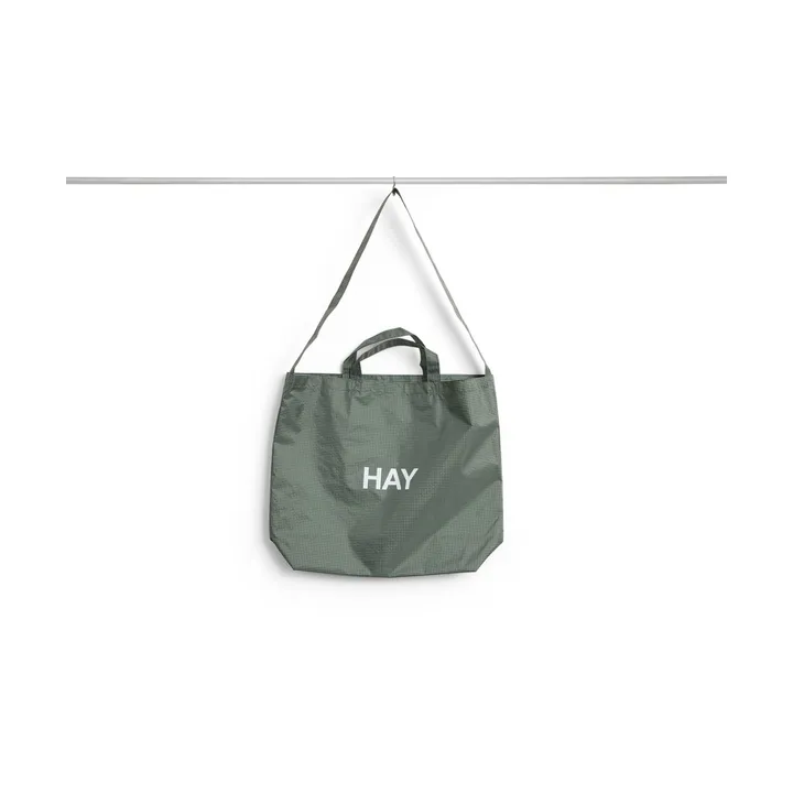 Bolsa Grid Crossover Bag medium - Dark green, medium - HAY