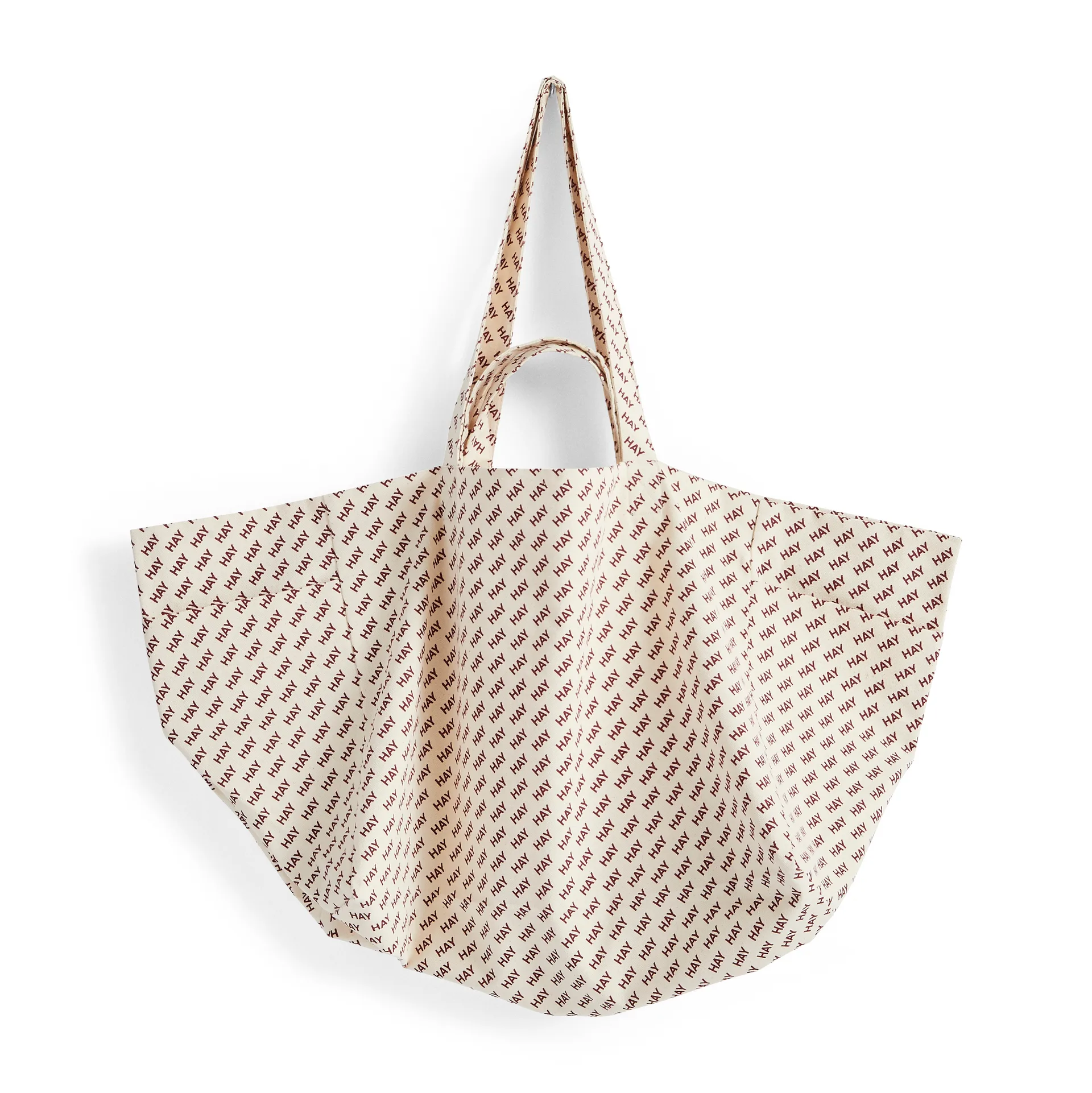 Bolsa HAY Logo Weekend bag, Burgundy HAY