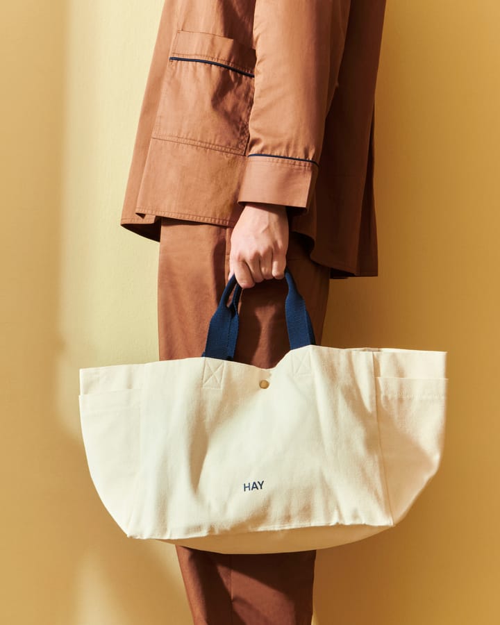 Bolsa Weekend Bag No 2 S 26x56 cm, Natural HAY