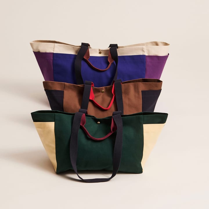 Bolsa Weekend Bag Organic S, Brown multi HAY