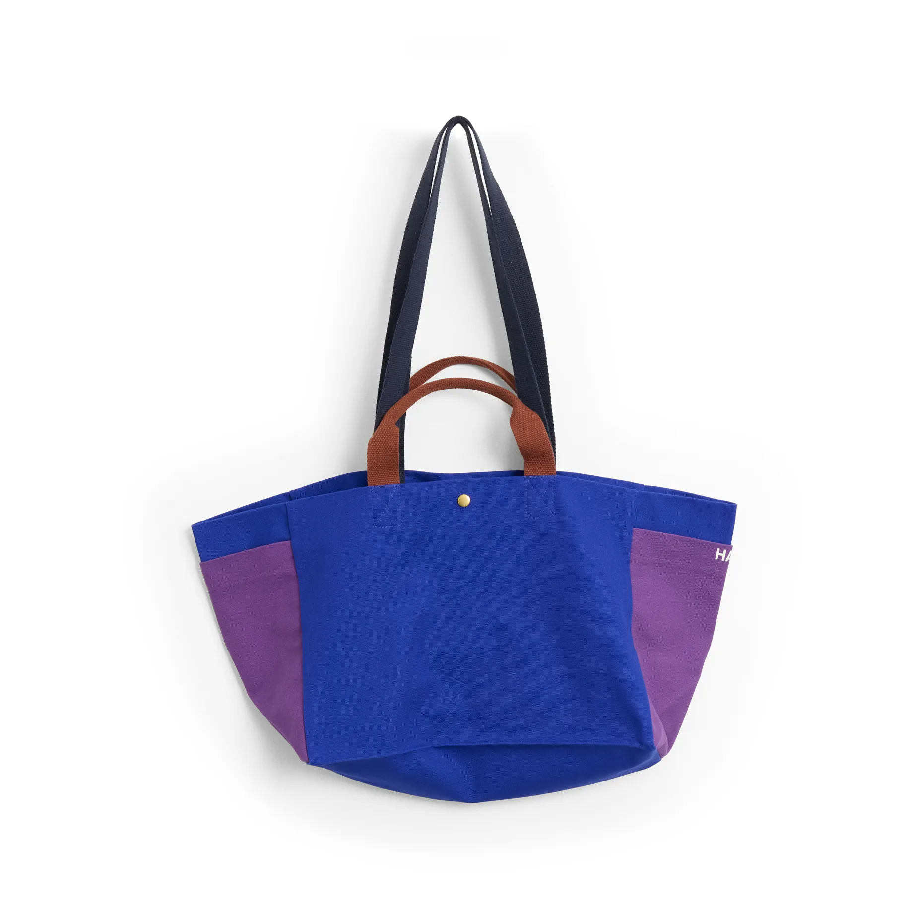 Bolsa Weekend Bag Organic S, Electric blue multi HAY