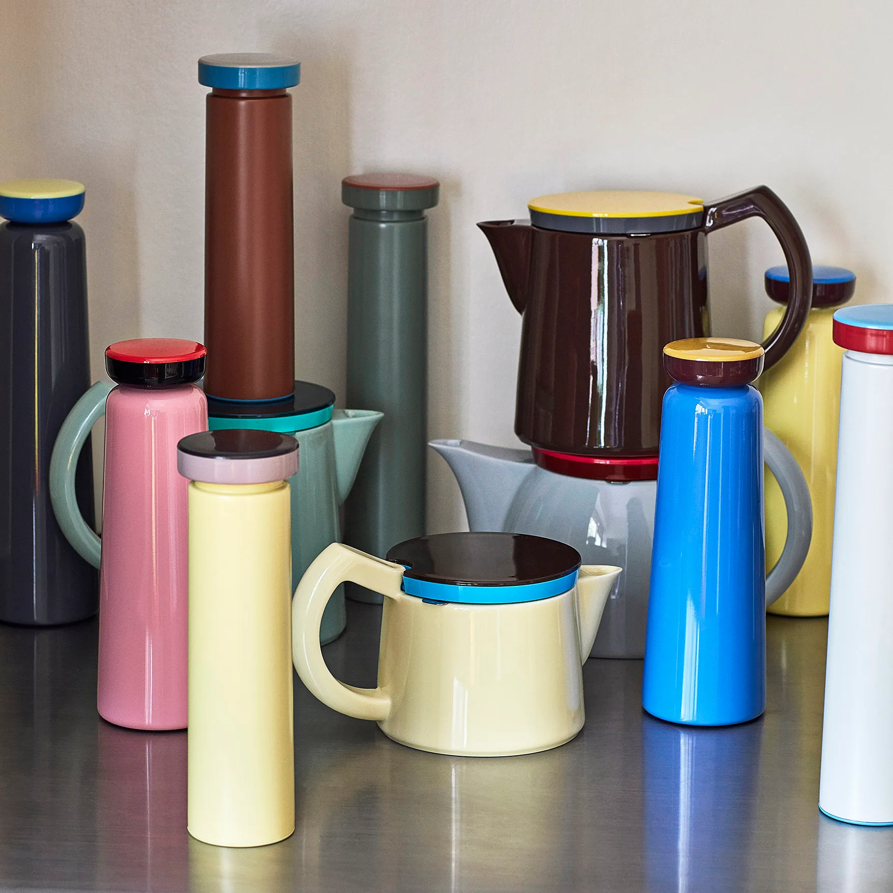 Botella termo Sowden 0,35 L, Blue HAY