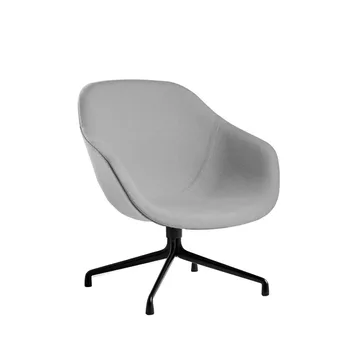 Butaca About a Lounge 81 - Hallingdal 65 130 grey-negro - HAY