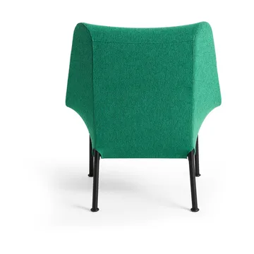 Butaca Lounge O2 Lounge Chair - Soft green-acero lacado negro - HAY