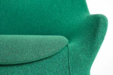 Butaca Lounge O2 Lounge Chair - Soft green-acero lacado negro - HAY
