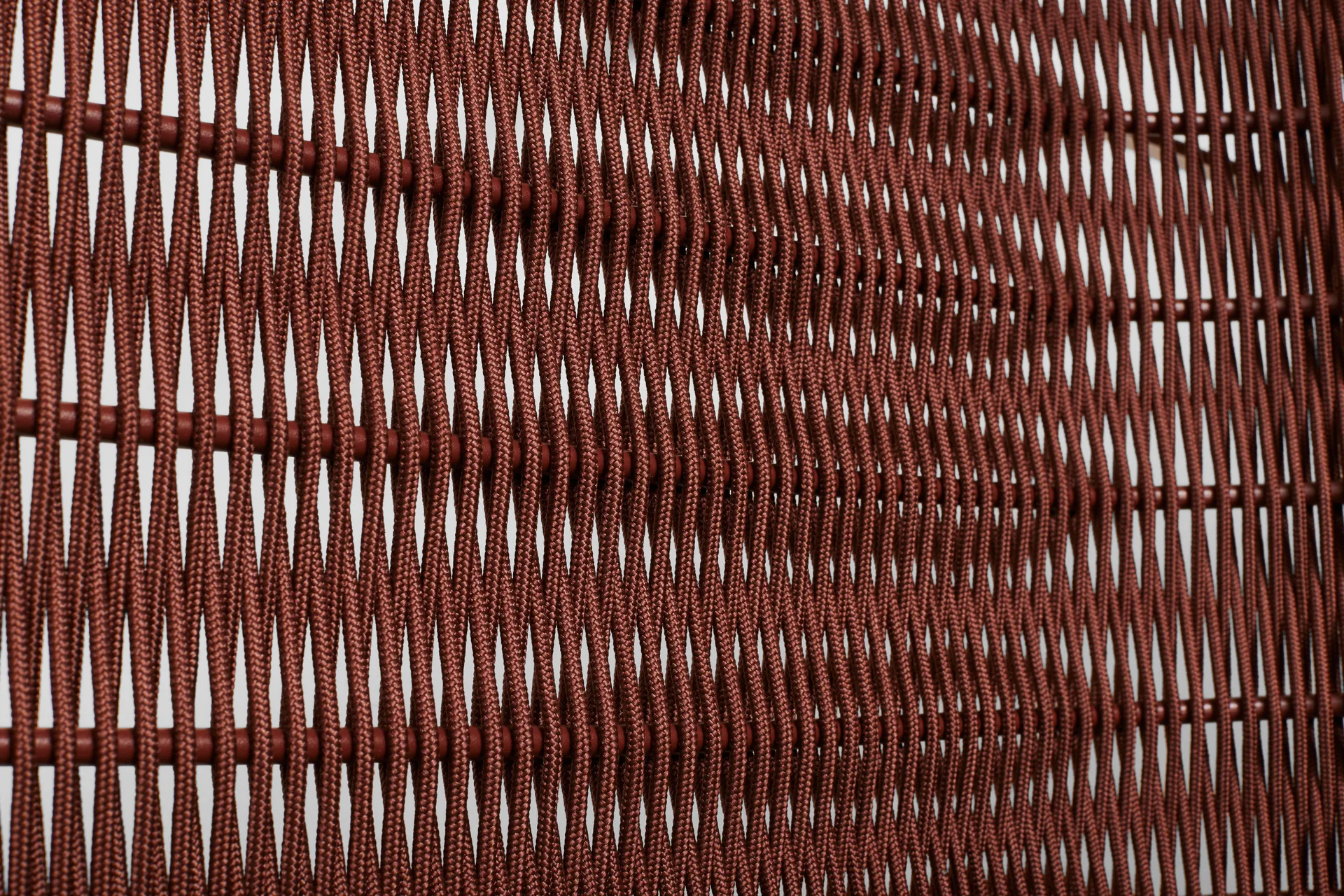 Butaca Lounge Palissade Cord Low, Iron red HAY