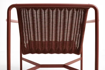 Butaca Lounge Palissade Cord Low - Iron red - HAY