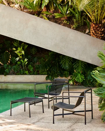 Butaca Lounge Palissade Low - Anthracite - HAY