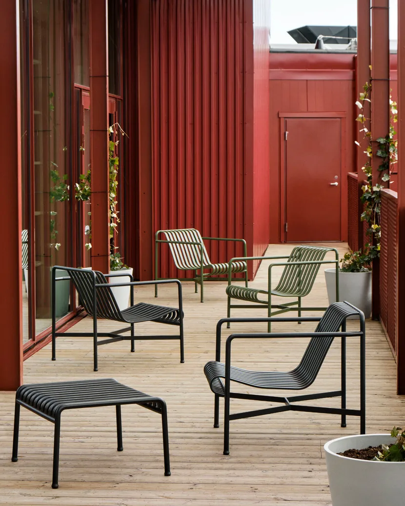 Butaca Lounge Palissade Low, Anthracite HAY