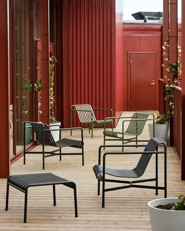 Butaca Lounge Palissade Low - Anthracite - HAY