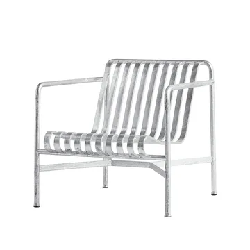 Butaca Lounge Palissade Low - hot galvanized - HAY