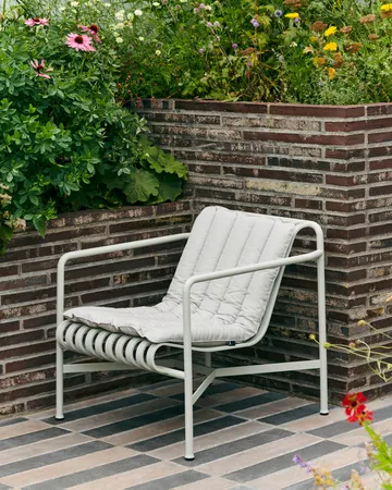 Butaca Lounge Palissade Low - Sky grey - HAY