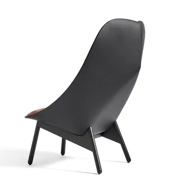 Butaca lounge Uchiwa Quilt - Bolgheri lgg60 melange-roble-sense nougat - HAY