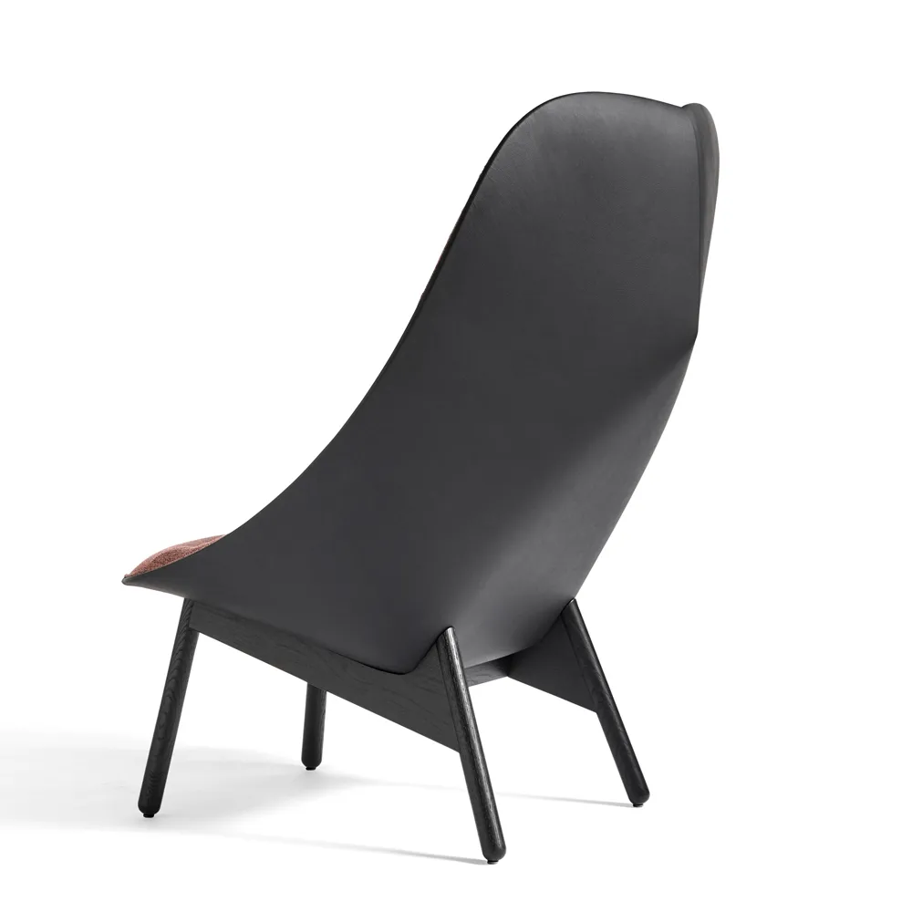 Butaca lounge Uchiwa Quilt, Cream A5-eko-lona 244 HAY