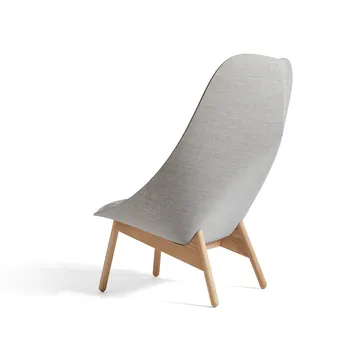 Butaca lounge Uchiwa Quilt - Mode 002 intaglio-roble-dorso remix 123 - HAY