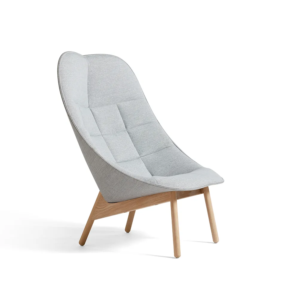 Butaca lounge Uchiwa Quilt, Mode 002 intaglio-roble-dorso remix 123 HAY